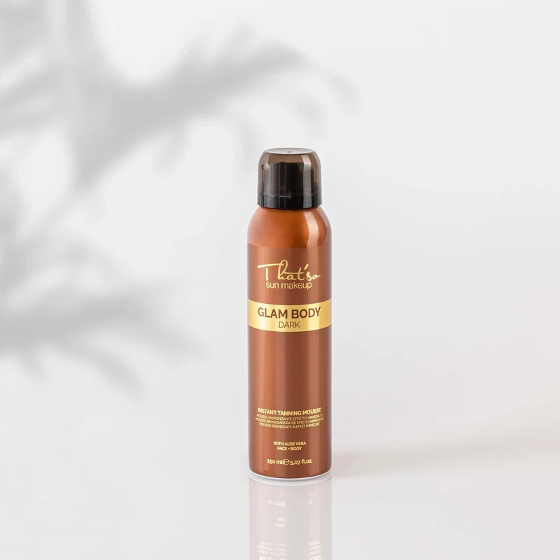 THAT'SO Glam Body Mousse Self-Tanning Mousse - DARK, 150 ml