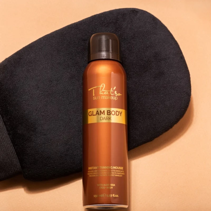 THAT'SO Glam Body Mousse Self-Tanning Mousse - DARK, 150 ml