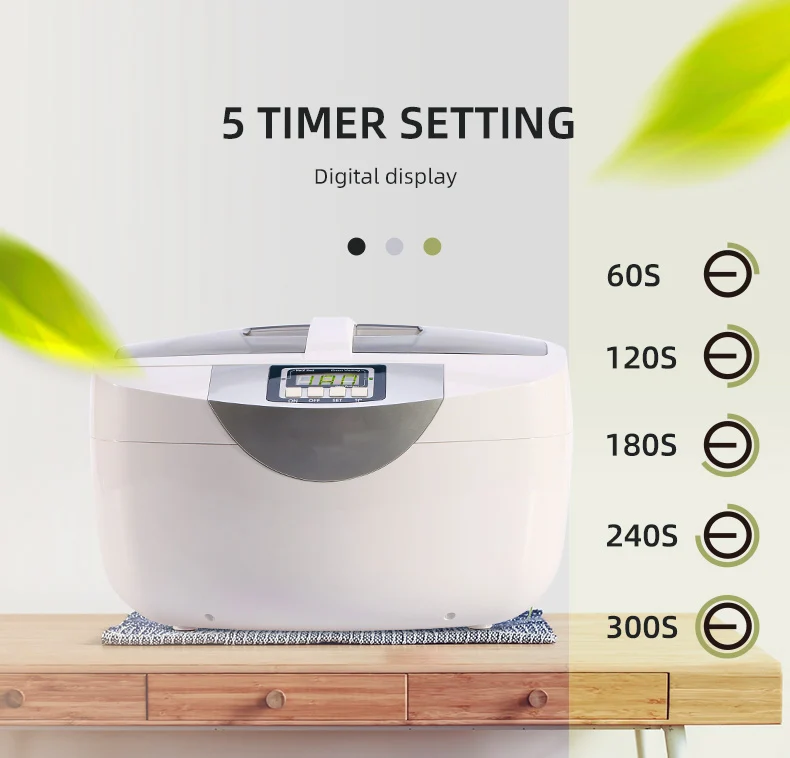 Codyson CD-4820 2.5L Ultrasonic Bath with Heating Function