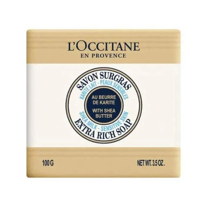 L´Occitane Jabón Extra-Suave Leche de Karité 100g