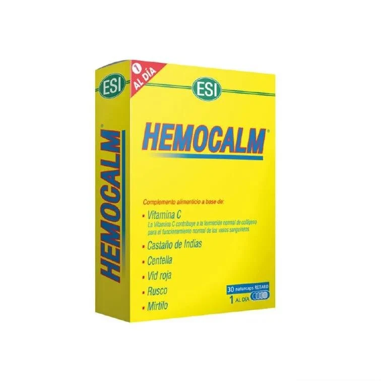 Trepatdiet Hemocalm 630 Mg 30 Cap Retard