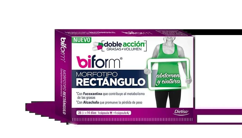 Biform Morfotipo Rectangulo 28 Caps