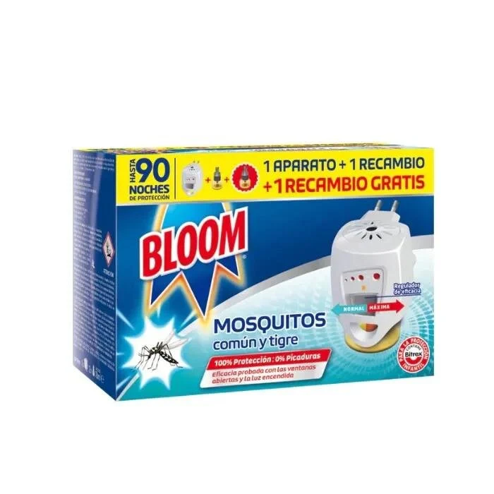 Bloom Mosquitos 1 Aparato Eléctrico + 2 Recambios