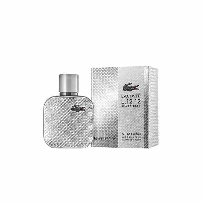 Lacoste L.12.12 Silver Grey Eau De Parfum Spray 50ml