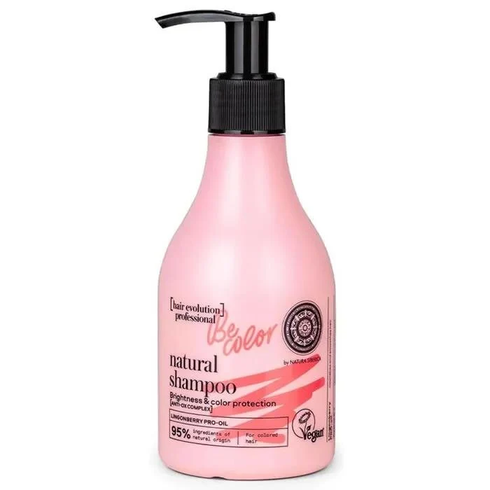Natura Siberica Champu Natural Be Color Brillo y Proteccion Del Color 245ml