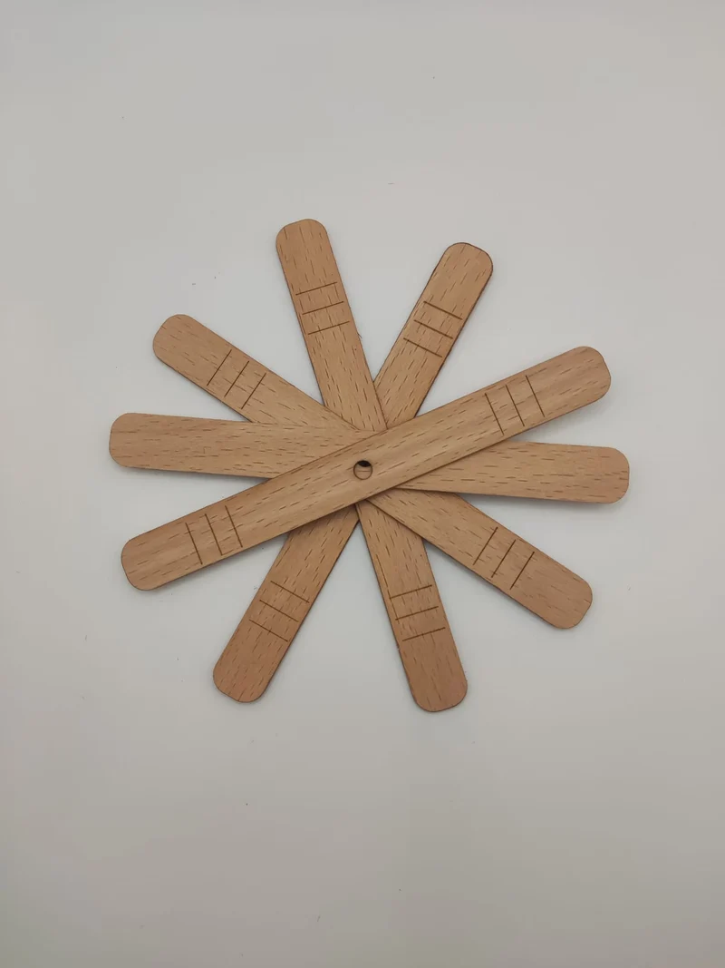SOPORTE DE MADERA PARA MECHA | ALINEADOR