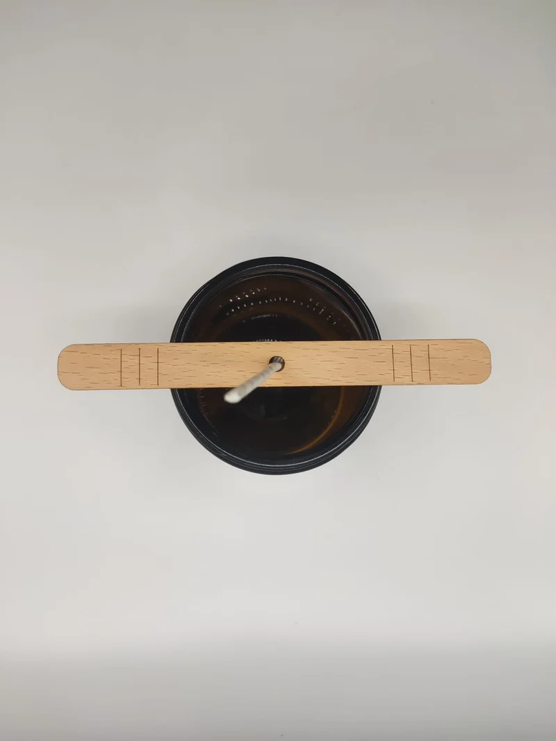 SOPORTE DE MADERA PARA MECHA | ALINEADOR