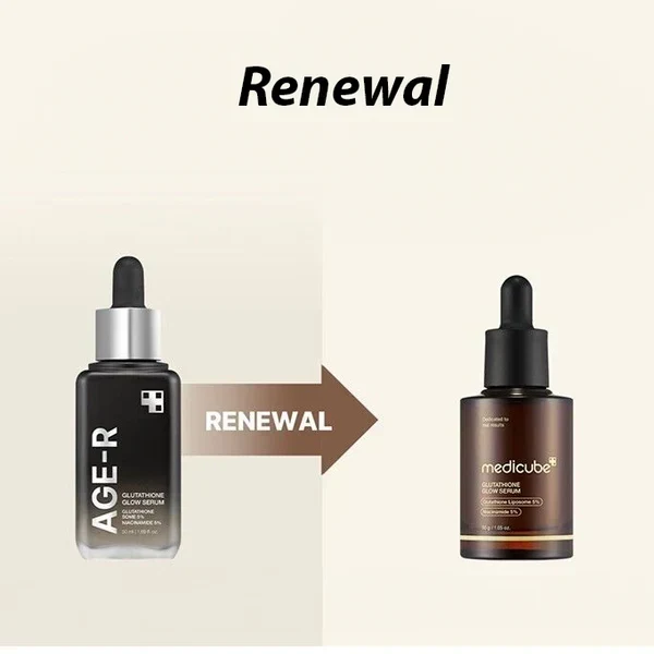 Medicube – AGE-R Glutathione Glow Serum 30g | Suero Iluminador y Antioxidante con Glutatión