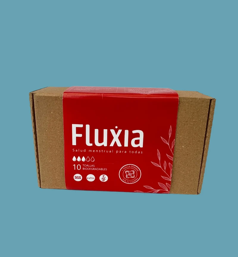 Kit Toallas Higiénicas Biodegradables - Fluxia