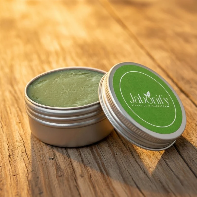 Crema corporal natural con aloe vera y limón