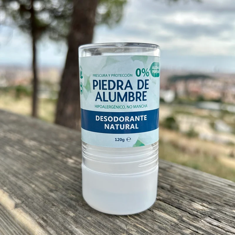 Desodorante natural de piedra de alumbre