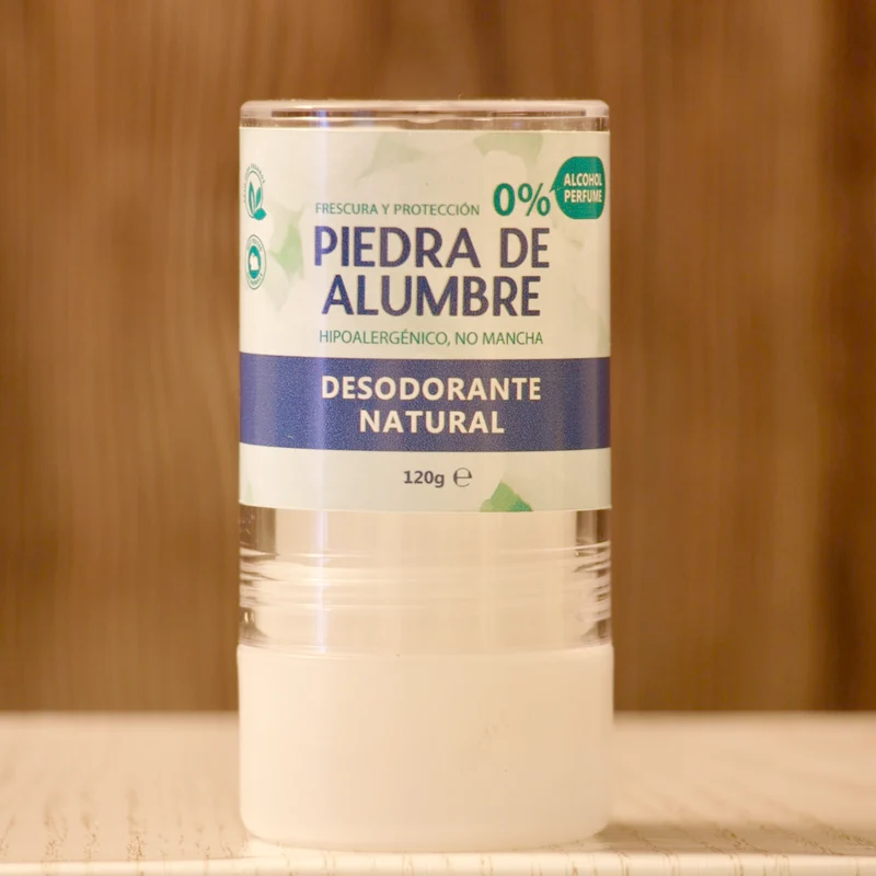 Desodorante natural de piedra de alumbre
