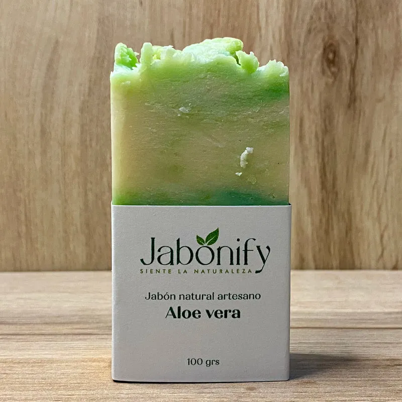 Jabón de aloe vera