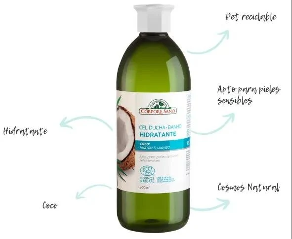 Corpore Gel De Baño Hidratante 600ml
