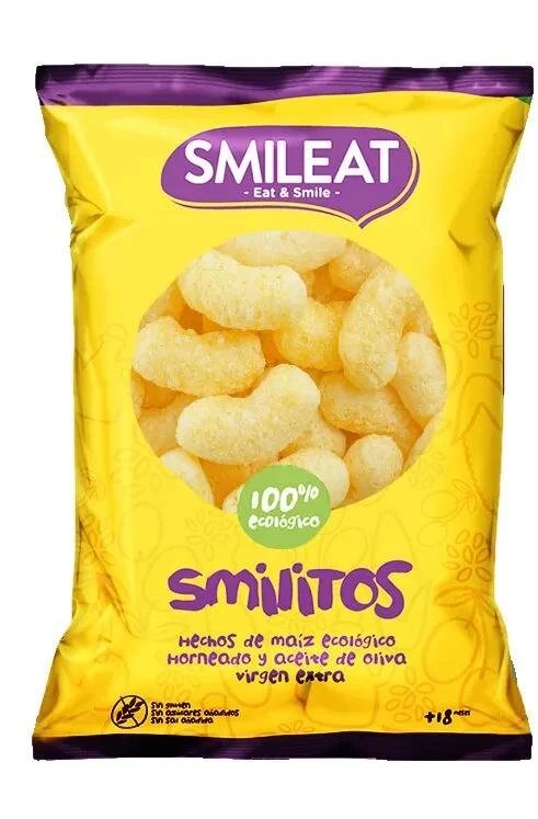 Smileat Smilitos Snacks De Maiz Ecologicos 38g
