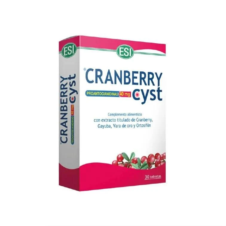 Trepatdiet Cranberry Cyst 40 Mg 30 Tabs