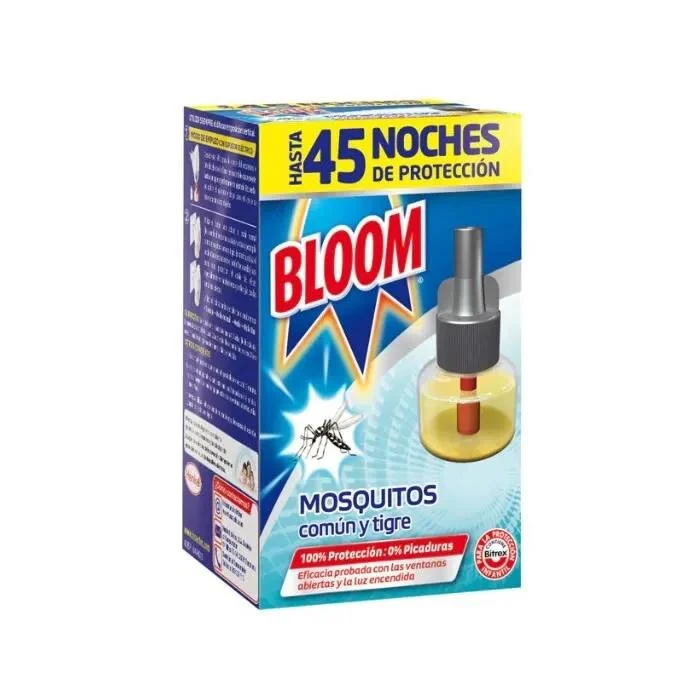 Bloom Mosquitos Recambio Eléctrico Líquido 45 Noches