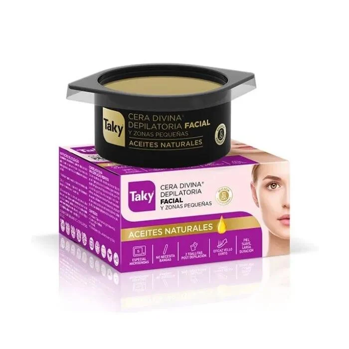 Taky Cera Depilatoria Facial con Aceites Naturales 100g