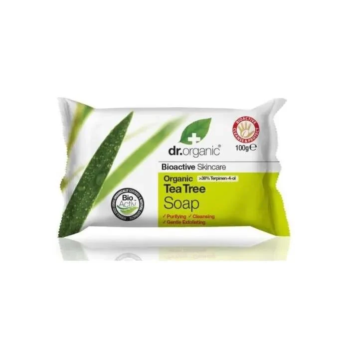 Dr Organic Tea Tree Jabón 100ml
