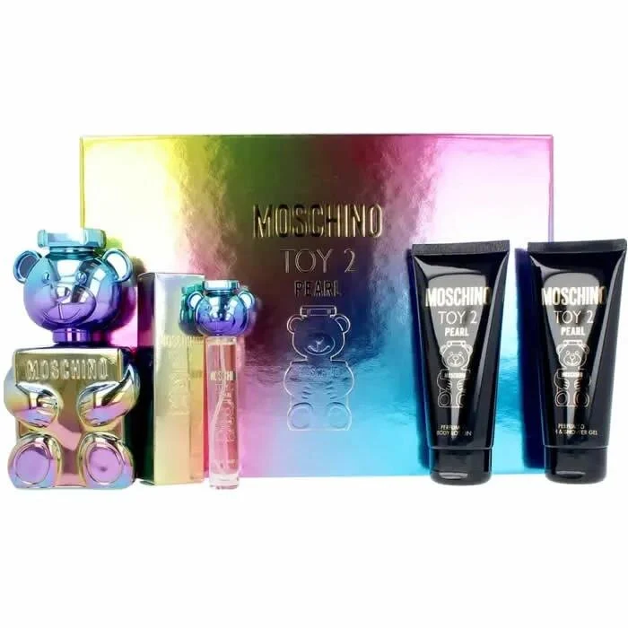 Moschino Toy 2 Pearl Eau De Parfum Spray 100ml Set 4 Piezas