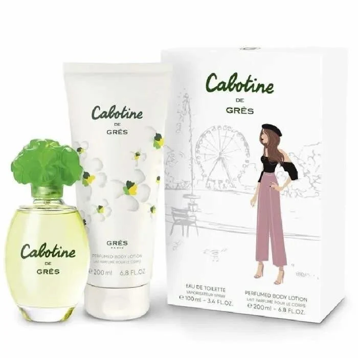 Gres Cabotine Eau De Toilette Spray 100ml Set 2 Piezas