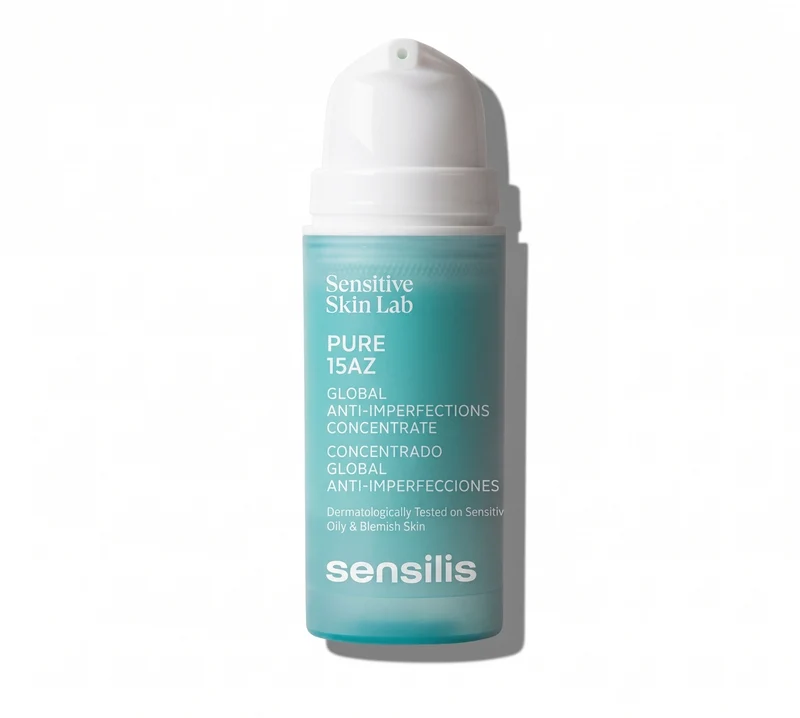 Sensilis Pure 15AZ Piel grasa Concentrado global anti-imperfecciones 30ml.