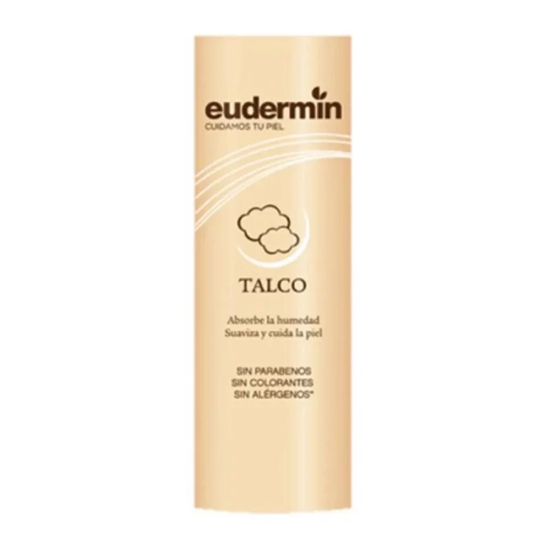 Eudermin Talco Sin Alérgenos Sin Parabenos Sin Colorantes 200gr
