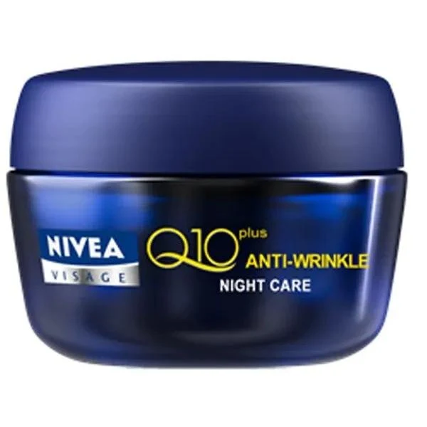 Nivea Q10 Plus Crema De Noche Anti Arrugas 50ml
