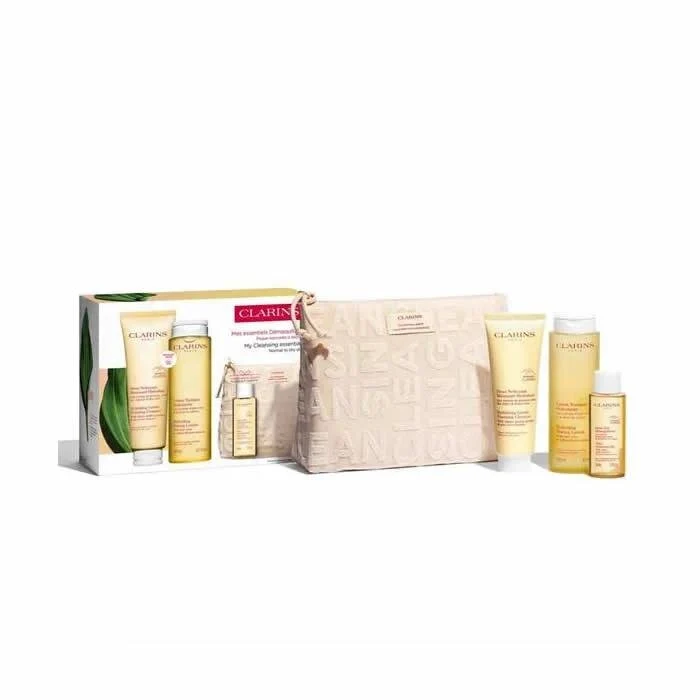 Clarins Hydrating Gentle Foaming Cleanser 125ml Set 4 Piezas