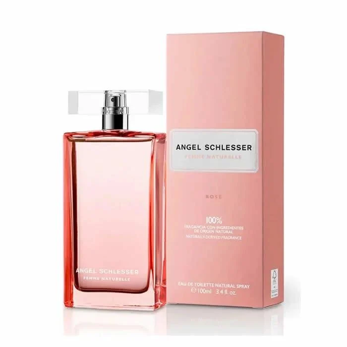 Angel Schlesser Femme Naturelle Rose Eau De Toilette Spray 100ml