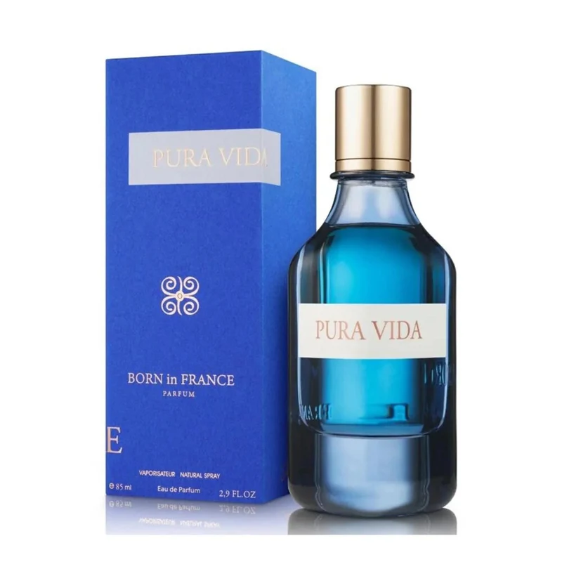 Parisis Parfums Born In France Eau De Parfum Pura Vida 85ml