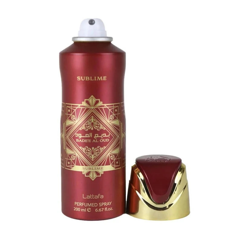 Lattafa Sublime Badete Al Oud Spray Perfumado 200ml Spray
