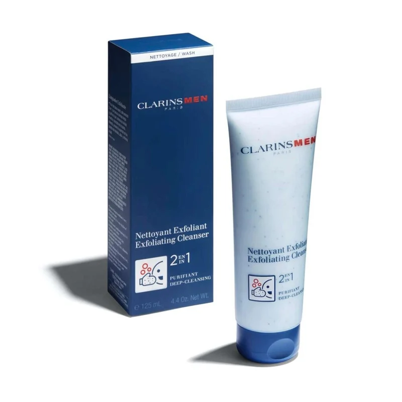 Clarins Men Nettoyant Exfoliant Visage 125ml