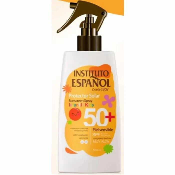 Instituto Español Protector Solar Infantil Spf50 Spray 300ml Piel Sensible