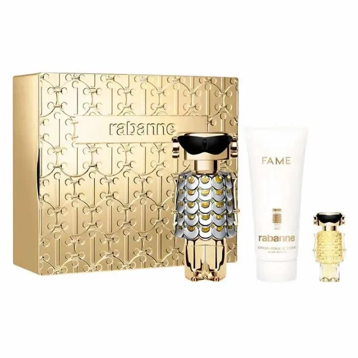Paco Rabanne Fame Eau De Perfume Spray 80ml Set 3 Piezas