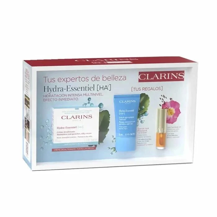 Clarins Hydra-Essentiel Crema De Día 50ml Set 3 Piezas