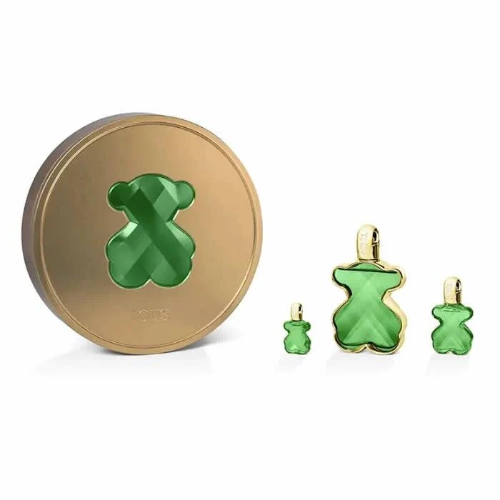 Tous Loveme The Emerald Elixir Parfum Spray 90ml Set 3 Piezas
