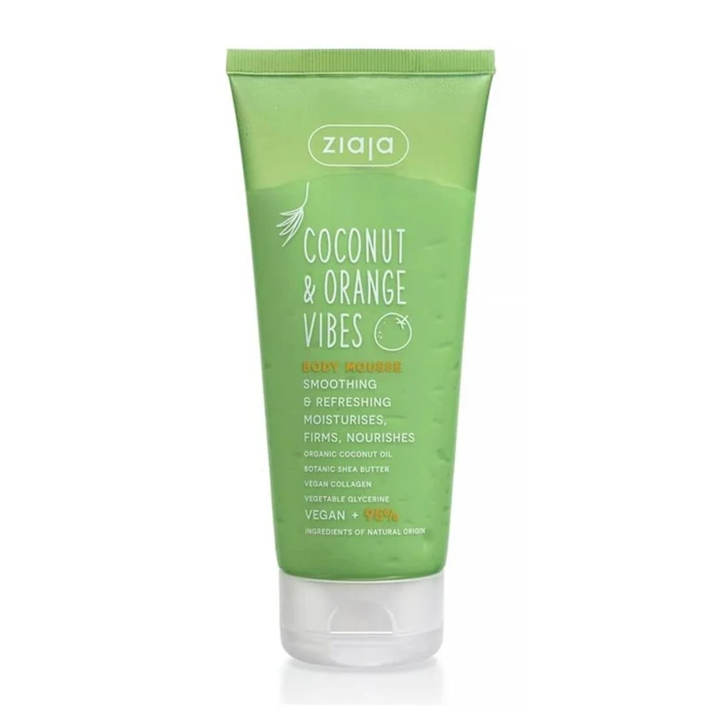 Ziaja Coconut y Orange Vibes Mousse Corporal Suavizante y Refrescante 200ml