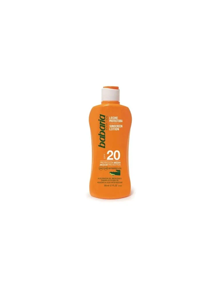 Babaria Sol Leche Protector Aloe Sfp20 300ml