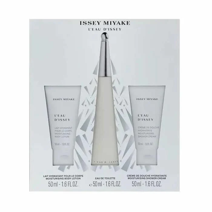 Issey Miyake L´Eau D´Issey Eau De Toilette Spray 50ml Set 3 Piezas