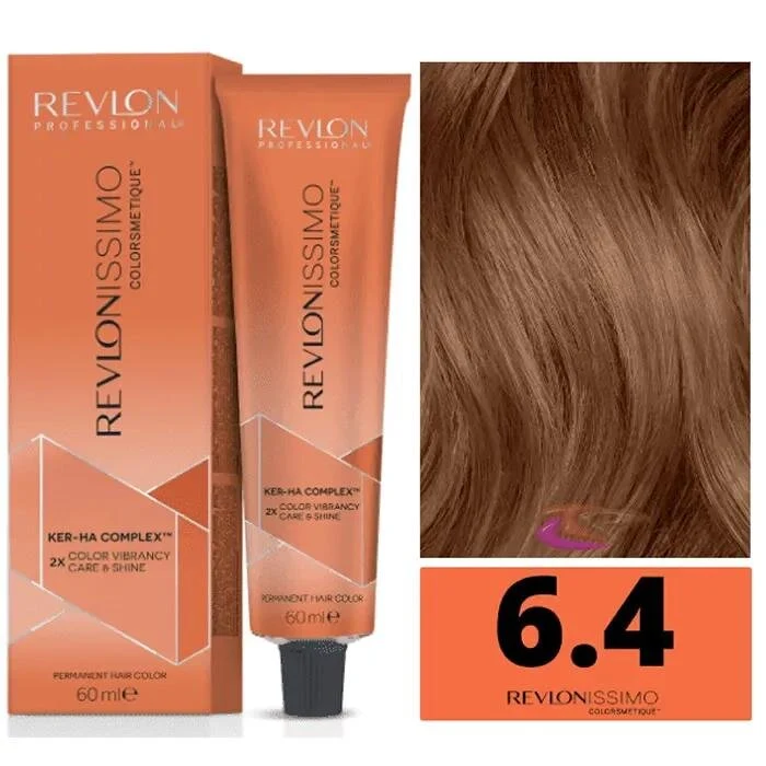 Revlon Revlonissimo Colorsmetique 6,4 Rubio Oscuro Cobrizo 60ml