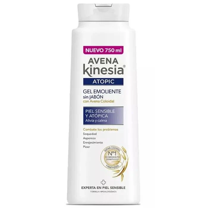 Avena Kinesia Atopic Gel Emoliente Sin Jabón 750ml