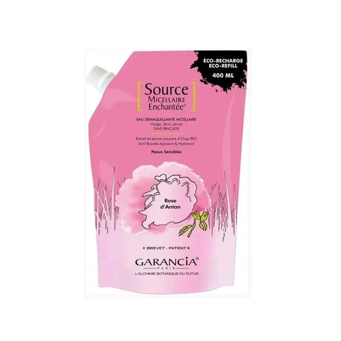 Garancia Source Micellaire Enchanté Desmaquillante Rosa De Antaño Eco-Recarga 400ml