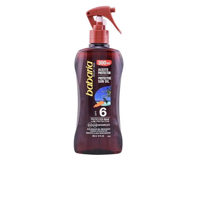 Babaria Aceite Protector Spf6 Zanahoria 300ml