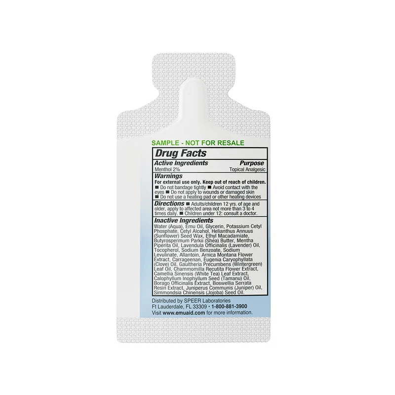 EMUAID® Crema Analgésica (Pack de 7) Oferta Dolor de Espalda