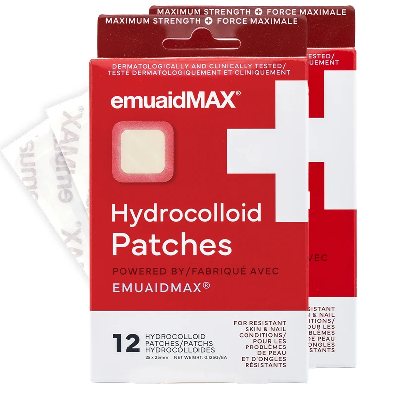 EMUAIDMAX Parches EMUAIDMAX , paquete doble