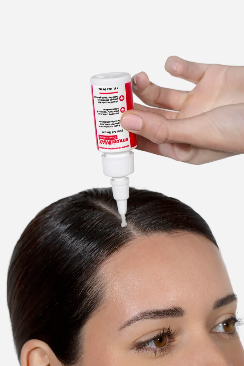 EMUAIDMAX Suero Concentrado Primeros Auxilios 1oz