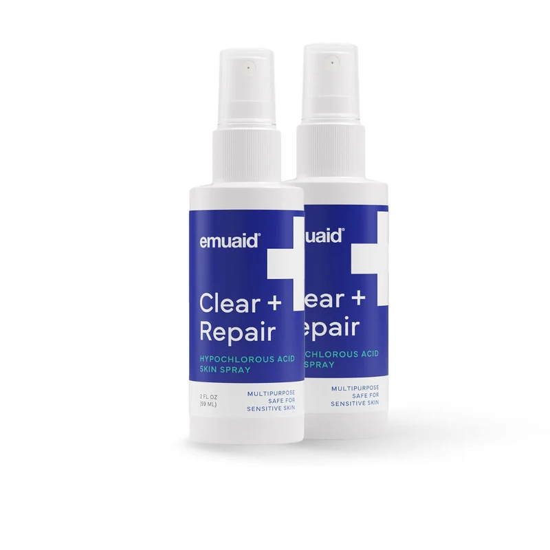 EMUAID® Clear + Repair - Ácido hipocloroso Spray cutáneo 2x Bundle BFCM