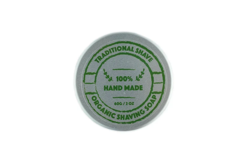 Handmade Organic Shaving Soap - 60ML