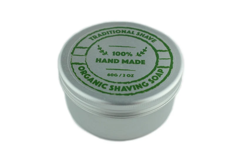 Handmade Organic Shaving Soap - 60ML